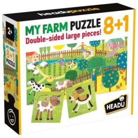Headu Teacher Tested - 8 si 1 Primul Meu Puzzle Ferma Headu - 1